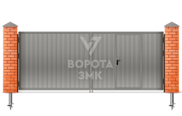 Ворота распашные Каме 1750×2250 ЗМК-4767