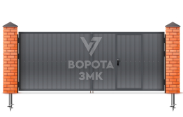 Металлопрофильные ворота 2250×2250 ЗМК-5210