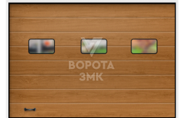 Противопожарные секционные ворота 3000×2000 ЗМК-3695