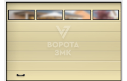 Ворота подъемные для гаража 3000×3000 ЗМК-3589