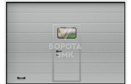 Ворота 2250×2750 с дверью ЗМК-3216