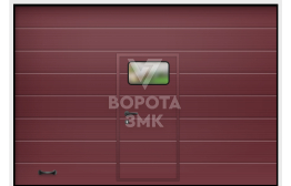 Вертикальные подъемные секционные ворота 2500×2250 ЗМК-3101