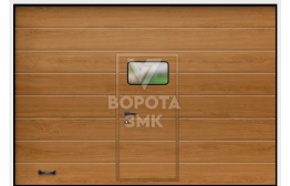 Секционные подъемные ворота 3000×3000 ЗМК-3571