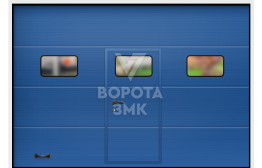 Ворота подъемные 5000×5000 ЗМК-3664