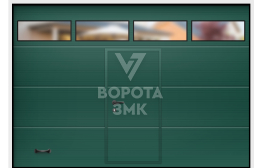 Въездные ворота на территорию 3000×2500 ЗМК-3143