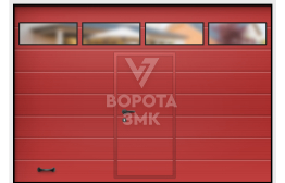 Ворота промышленные секционные Дорхан 4500×5000 ЗМК-3875
